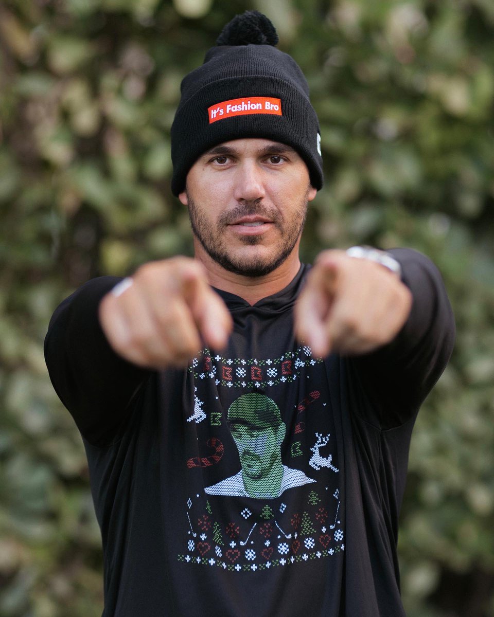 It’s Fashion Bro❗️ NEW Holiday Collection merch is here🎁 100% of profits benefits the Brooks Koepka Foundation in time for 12 Days of Brooksmas! Shop.BrooksKoepka.com