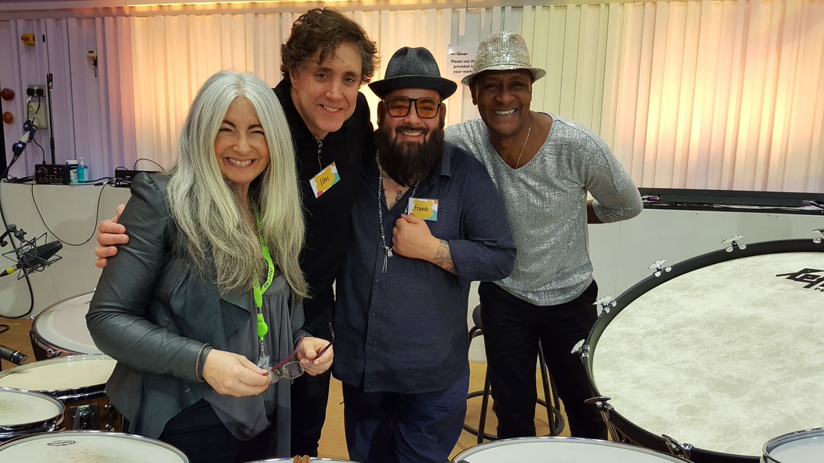 DameEvelyn's tweet photo. What do you get when you put a diddle of drummers together? Over £3 million for Children in Need! If you’d like to show your support please go to https://t.co/D2prP7Zoda
#BBCBreakfast #BBCBreakfastdrumathon #Drum #ChildrenInNeed
@BBCBreakfast @BBCCiN @BBCNWT @OwainWynEvans https://t.co/DvqePbGZx6