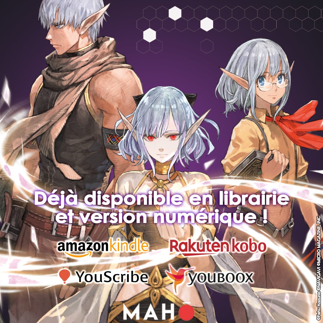 MahoEditions's tweet photo. Mynoghra, Annonciateur de l'Apocalypse, est désormais disponible en numérique !
Retrouvez le sur @AmazonKindle @YouScribe_YS @youboox et @Kobo_FR !
Prêts pour la conquête du monde ? 😈
#lightnovel #ebook #mynoghra #fantasy #isekai #manga #kindle #youbook #kobo #youscribe https://t.co/HFMgGpR0ZA