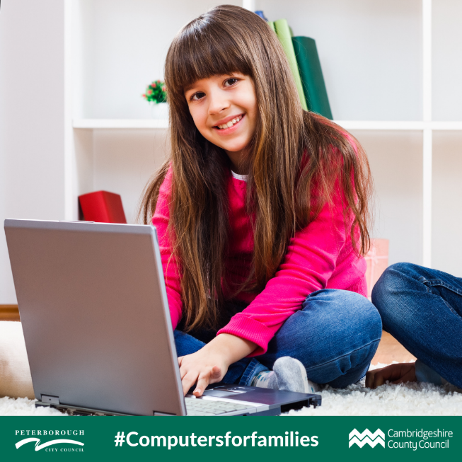 CambsCC's tweet photo. Donate your old laptops you don’t use anymore and help local families bridge the digital divide with our #Computerforfamilies campaign.  Visit https://t.co/c4BM7rvF7f  to find out more https://t.co/25BYUKGwrn
