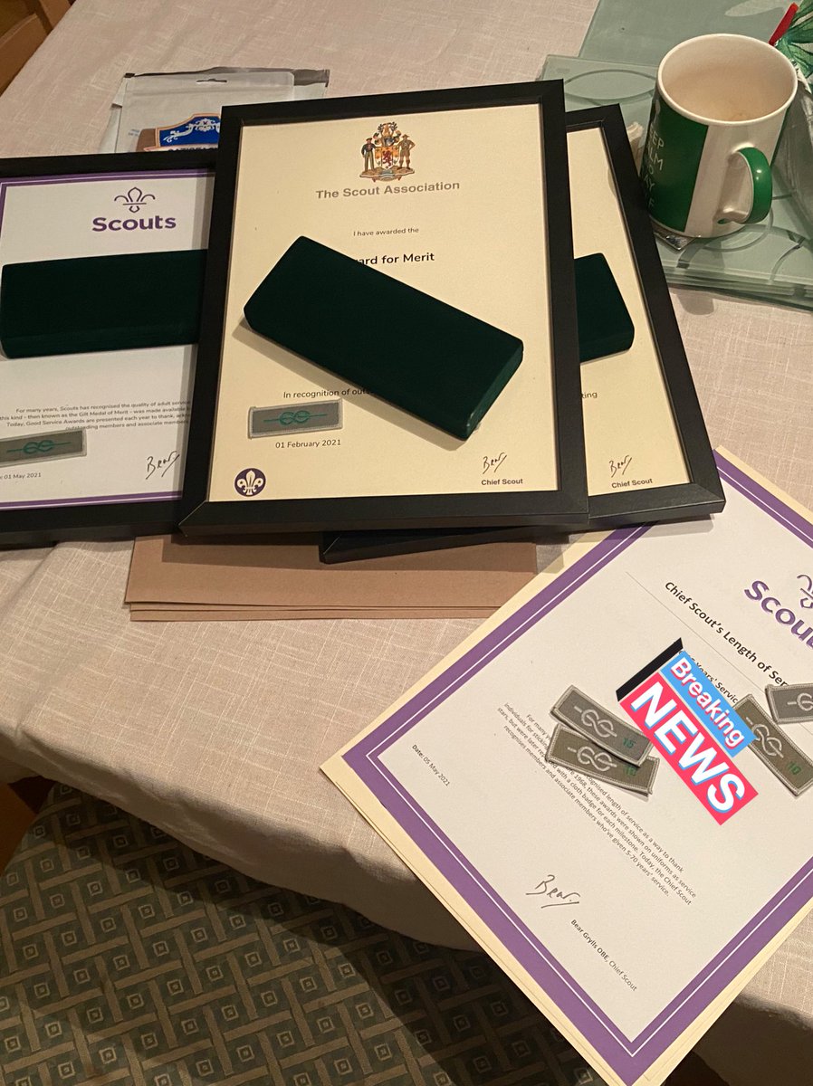 More awarding tonight. This time at <a href="/7thRamsbottom/">Greenmount Scouts</a>. Looking forward to it already <a href="/UKScouting/">UKScouting</a> <a href="/BRScouts/">Bury and Ramsbottom Scout District</a> #skillsforlife