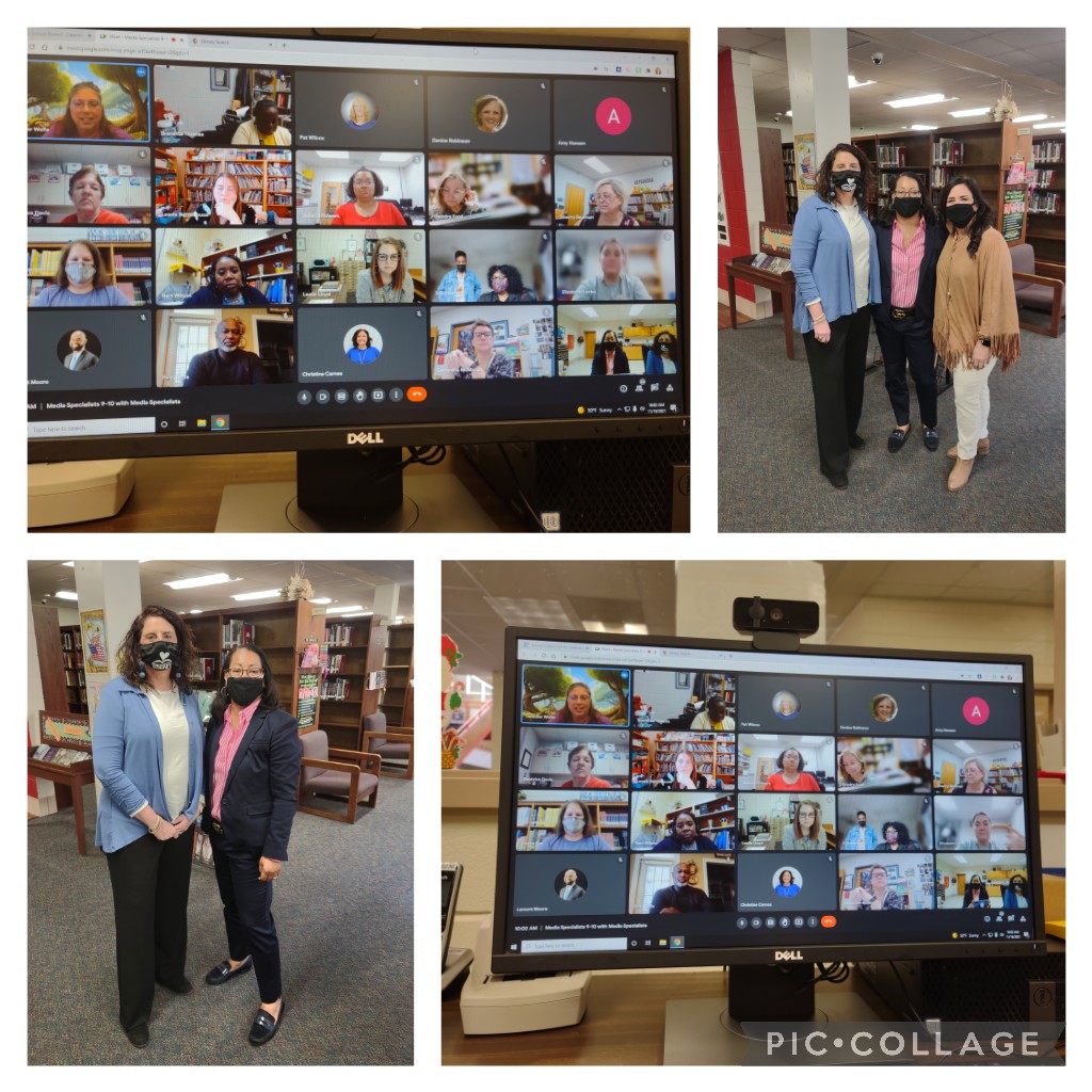 DrPenK's tweet image. A productive meeting with @sumterscschools Library Media Specialists today. If you didn't know, School Librarians are those who show you where to look, but don't tell you what to see. Thank you for all you do for our children! #OurWayForward #SumterStrong #LibrariansLeadingChange