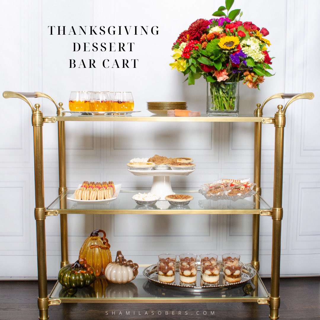 Thanksgiving Dessert Bar Cart

View post shamilasobers.com/thanksgiving-d…
#thanksgiving #thanksgivingdecor #decor #thanksgivingcookies #thanksgivingparty #thanksgivingideas #thanksgivingdinner #thanksgivingbarcart
