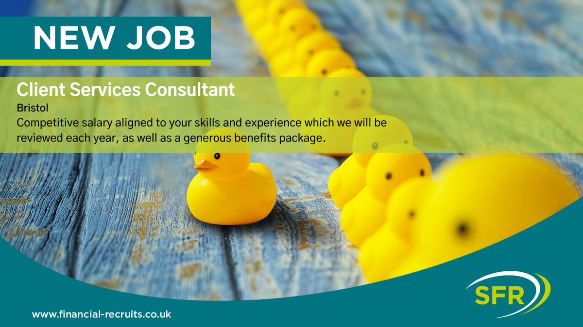 SFR_UK's tweet photo. GRADUATES – have you just finished a financial degree? This Client Services Consultant role provides full training.

https://t.co/s4ne0INYF0 

#SFRaheadofthecurce, #graduatejobs, #graduatecareers, #bristoljobs, #bristol, #financialservices, #recentgraduates, #graduaterecruitment https://t.co/8wLfvFqZWS
