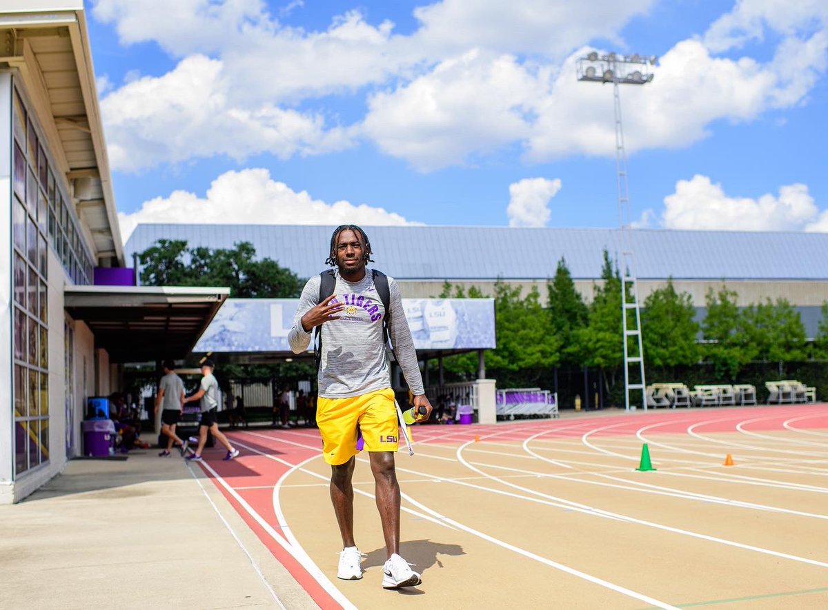 LSUTrackField's tweet photo. 🐿

Sean Burrell’s U20 World Record in the 400m Hurdles (47.85) has been officially ratified! https://t.co/1HcwsnHhJt