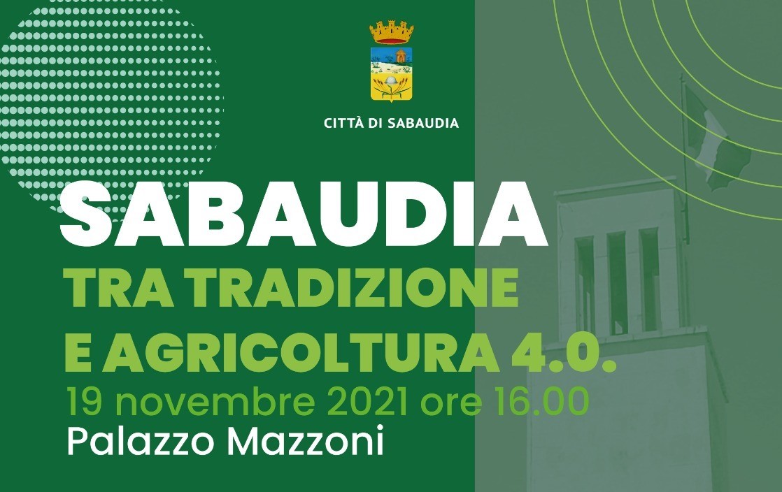 Sabaudia - Incontro su Agricoltura e Innovazione e consegna delle "Spighe Verdi 2021" - go.shr.lc/3CtQV8N via <a href="/Shareaholic/">Shareaholic</a> 
#sabaudia #convegno #agricoltura #spigheverdi #sabaudiastreetexpo #feeitalia
