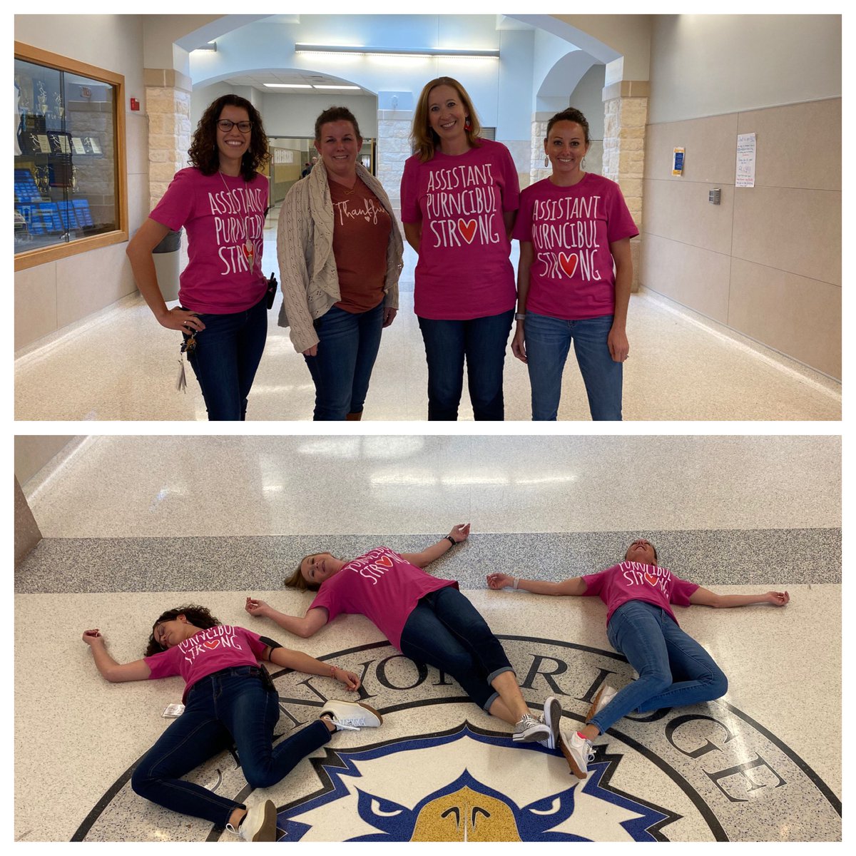 How it started… how it’s going!

We are thankful for this AP team every day. And for American Education week they deserve all the praise and a well-deserved Thanksgiving BREAK! 
#BetterTogether 
<a href="/diaz_carle/">Monica Diaz Carle</a> @Cass_Ricks