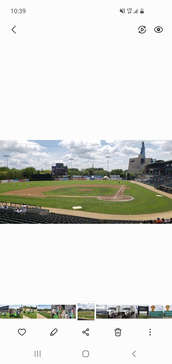 @expo We LOVE the @Wpg_Goldeyes. #ShawPark is beautiful. And you cant beat this view! #CanadianHumanRightsMuseum @PBerce