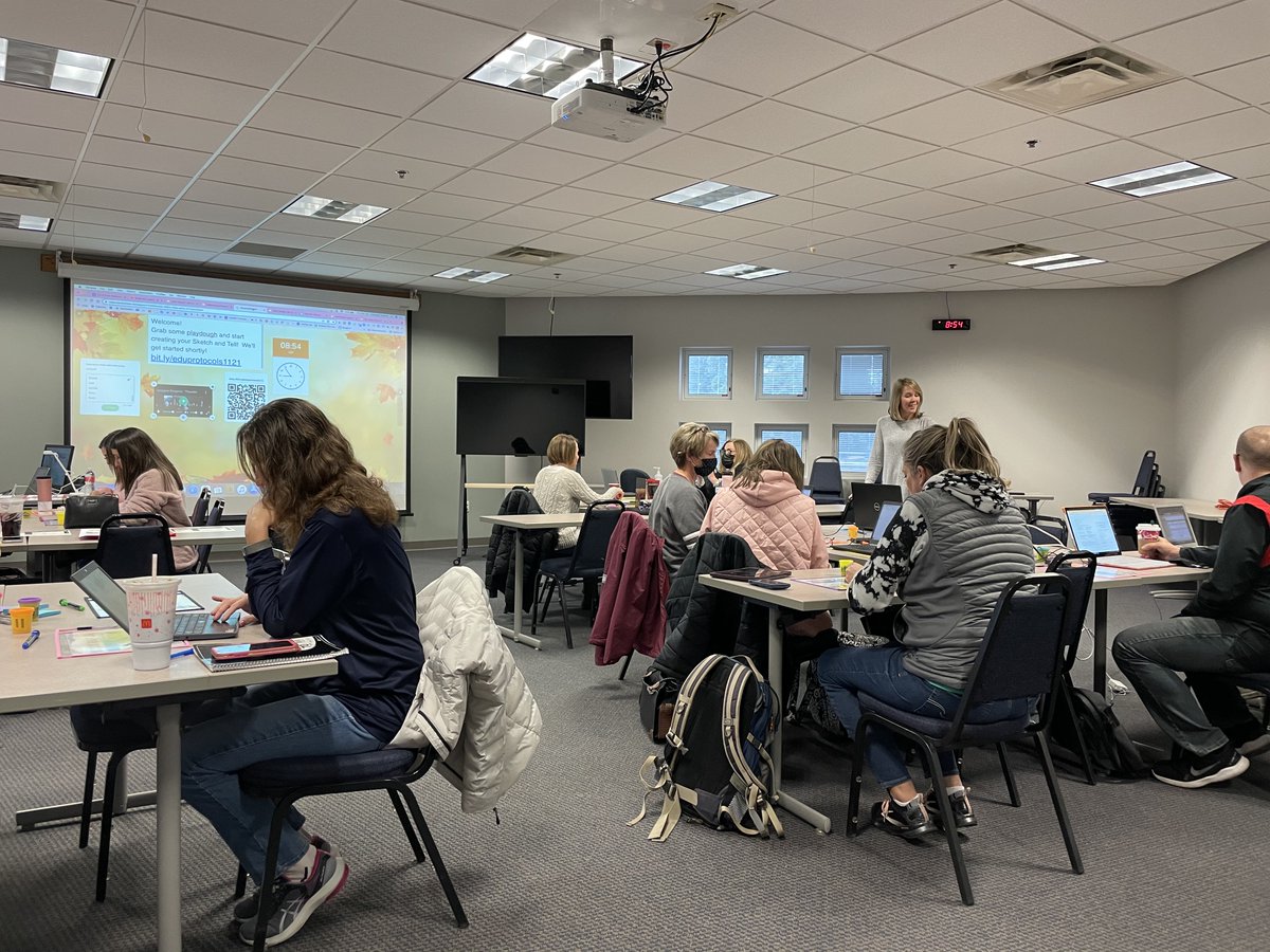 NorthPointESC's tweet photo. NPESC is happy to host "Work Smarter, Not Harder with EduProtocols" today for educators from the region.  We are always happy when Genoa's Christine Danhoff is willing to share her knowledge and expertise in our region.  #ourlearningneverstops @cmdanhoff https://t.co/HVdr1iEBB7
