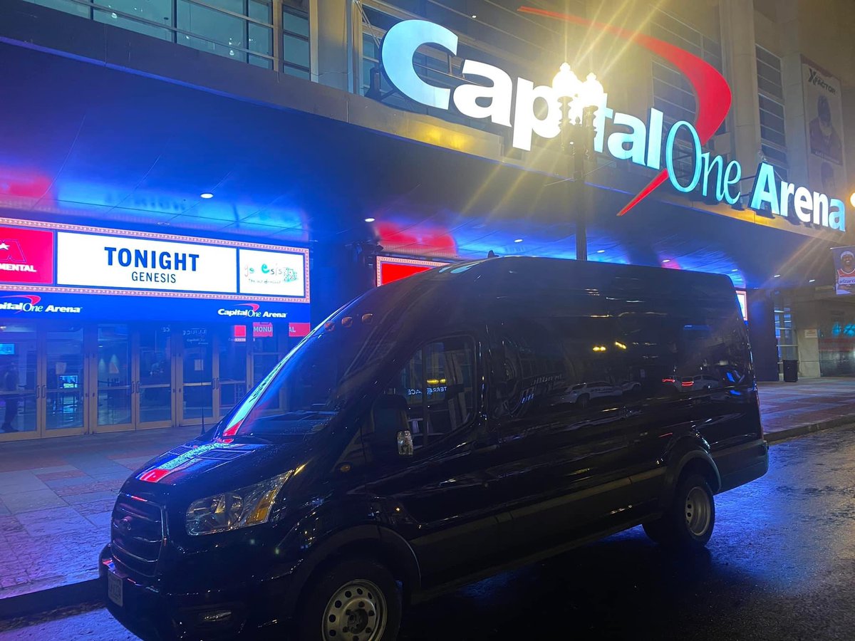 ChoiceLimo_DMV's tweet photo. We had another great night in DC serving some of our regular Choice clients! They enjoyed Genesis in concert at @CapitalOneArena. Who’s taking you to your next live event? #ChooseByChoice at https://t.co/mwybod2hkZ ☑️🎶 https://t.co/UfiTV1KOsU