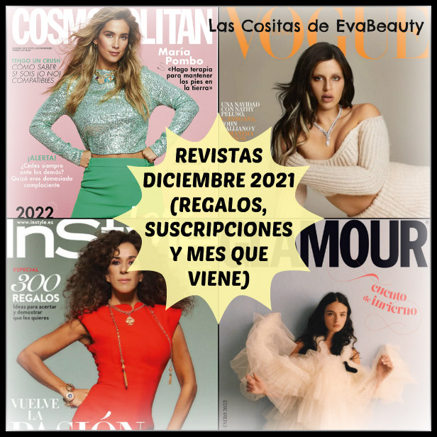 evaortsbujaldon's tweet photo. Ya tenéis en el blog las Revistas de diciembre!! #revistas #revistasdiciembre #regalosrevistas #fashion #noticiasmoda #noticiasbelleza #beautyblogger #blogdebelleza #nuevopost #blog #mujer #woman  https://t.co/WCwhWG43bs https://t.co/JphA17Uimm