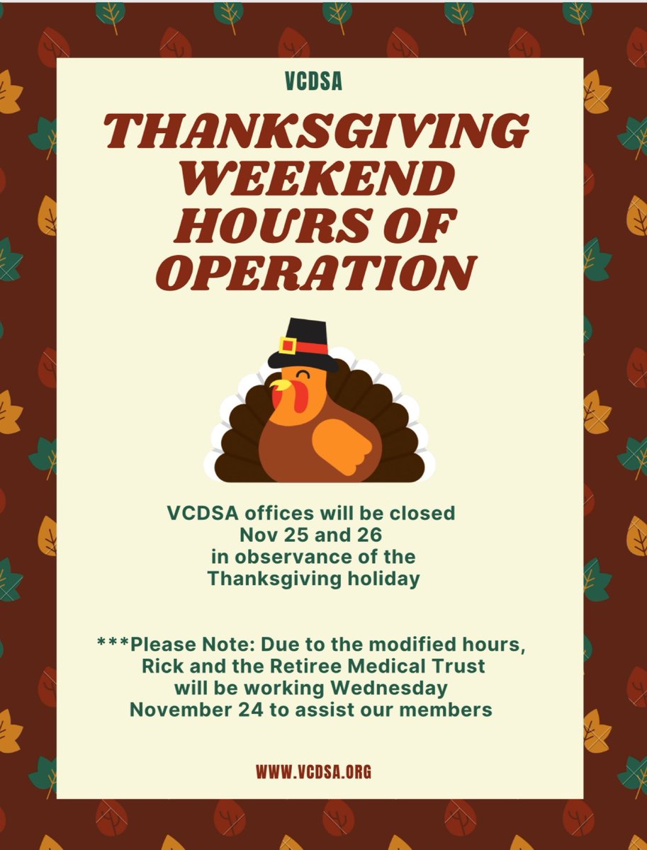 Please note our Thanksgiving weekend closure. Wishing you all a safe and happy Thanksgiving! 🦃🍽