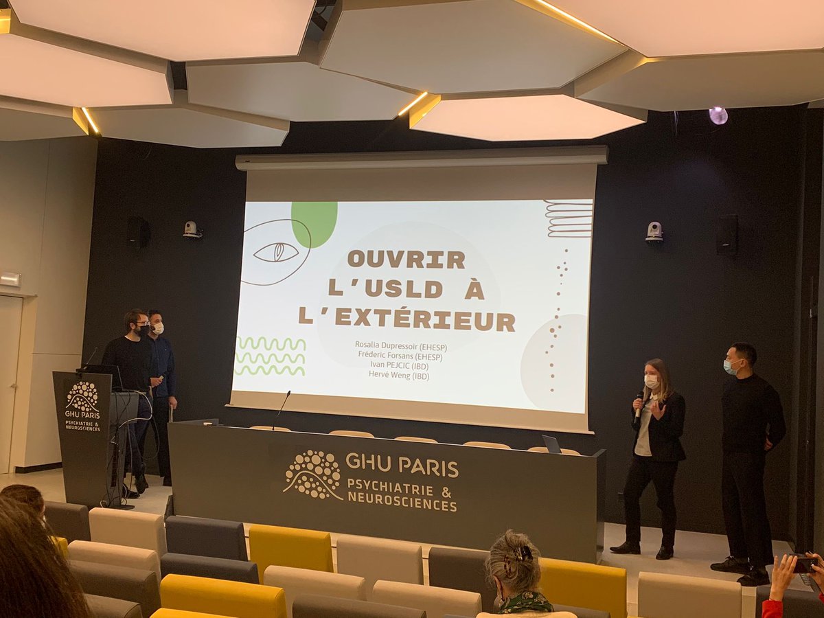Fin d’une riche semaine consacrée sur l’innovation par le design. 
Une ouverture sur de nouveaux horizons avec l’<a href="/Ensci_Paris/">ENSCI_LesAteliers</a> et le <a href="/LabahGHU/">lab-ah GHU Paris Psy&Neuro</a>