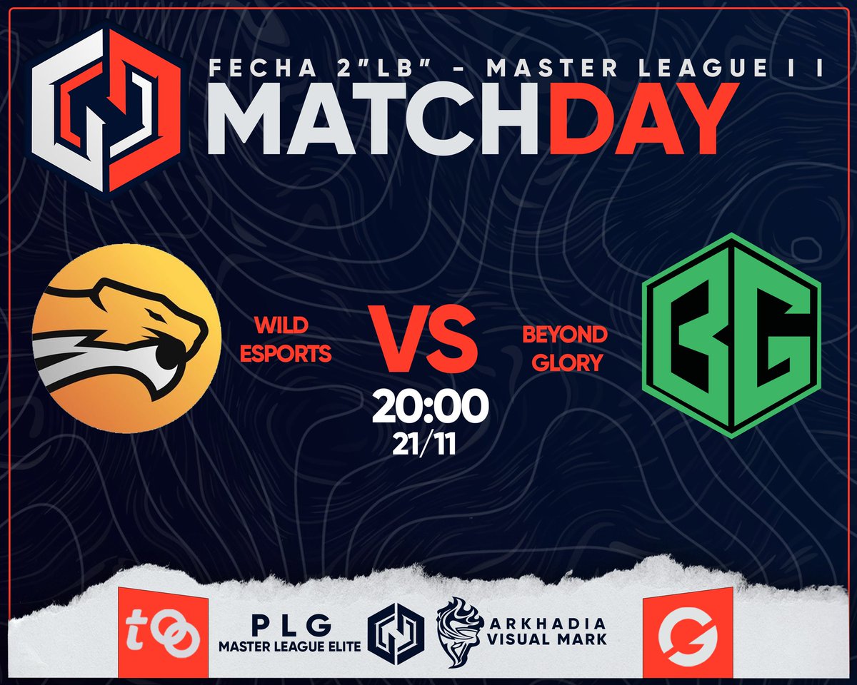 Llegó el momento.

El día Domingo se parte de la FINAL de la Upper Bracket en manos de @WildEsportsLA V/s <a href="/beyondglory1/">beyondglory</a>.

¿Quien será el equipo que tendrá su cupo para la GRAN FINAL?.

DOMINGO 21/11.

¿Te lo perderás?.