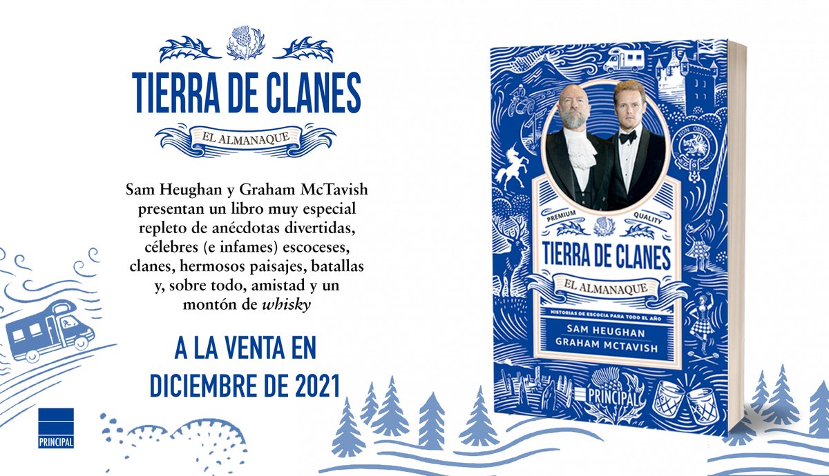 😍Lo prometido es deuda🥰

Nos hace muchísima ilusión traeros "Tierra de clanes: El Almanaque" de <a href="/SamHeughan/">Sam Heughan</a> y <a href="/grahammctavish/">.</a> 🙌

A la venta a partir del 1 de diciembre🔥

¡Apuntadlo en vuestras agendas!

👉bit.ly/3DADDca