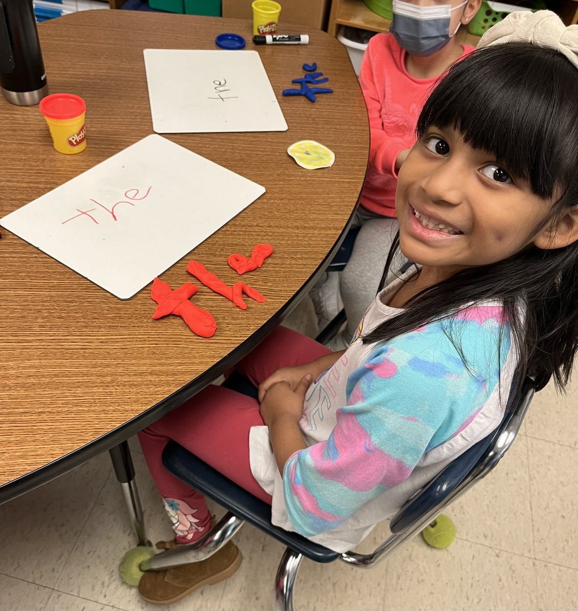 Kakowalk3's tweet photo. Sight word practice #salksoars #fraserfamily https://t.co/T9eu4f2tE7