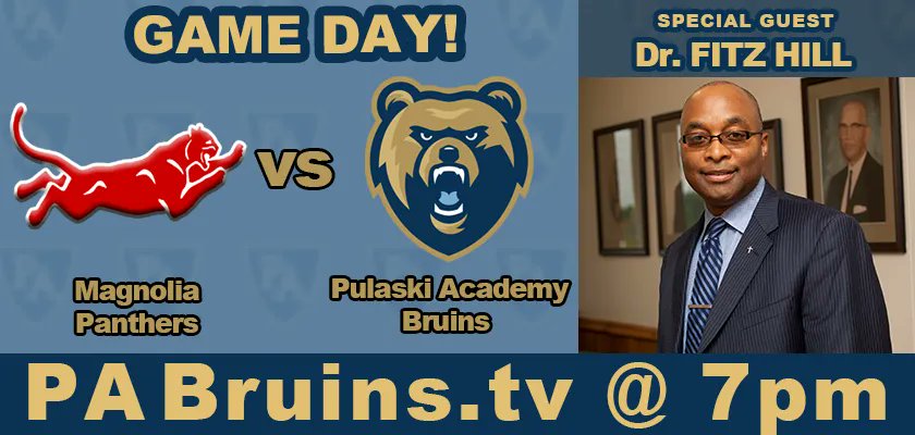 PA_LiveTV's tweet image. It's game day! The #PABruins will host the Magnolia Panthers in round 2 of the playoffs tonight!  Join Joshua Carroll and Dr. Fitz Hill for the pre-game show at 6:30; they'll bring you all of the action live from Little Rock at PABruins.tv.  
@Magnolia_FB #PAcompete