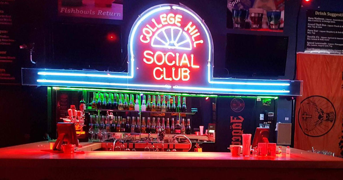 unbalumni's tweet photo. With the closing of @UNBFredericton's College Hill Social Club, we're thinking back to memories made at one of the campus' most cherished gathering spots. The Social Club was a part of the student experience for four decades of UNB grads. Tag your S-Club bestie! https://t.co/wcTzBVr9zg
