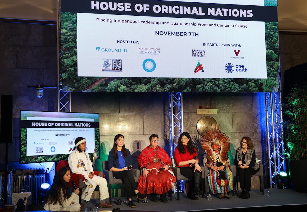 During COP26, we hosted a panel about sacred sites and how important they are to preserving our planet. To watch the full panel from COP26, visit our website: bit.ly/3FkW0lW

<a href="/hubculture/">Hub Culture</a> @vivobarefoot @oneearth @mingaindigena #indigenous #cop26 #sacredsites #climate