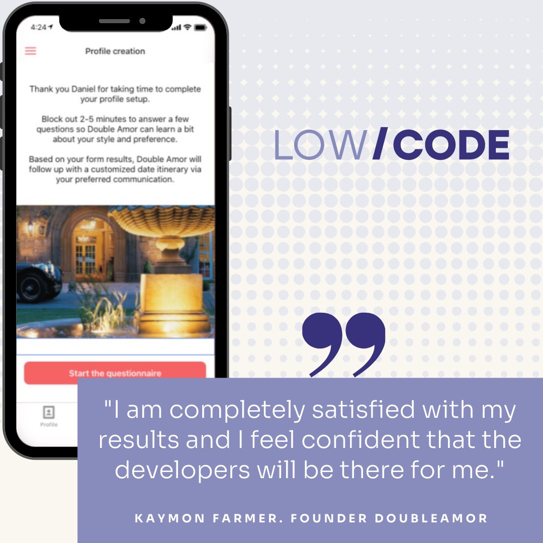 LowCodeAgency's tweet photo. See what one of our clients has to say about us!
You can read more testimonials here: https://t.co/Wyh9c26XzQ 👈
⠀
We at LowCode Agency are focused on user-based, high-speed, and effective solutions for any kind of business 💼 📈
⠀
#lowcodeagency #glideapps #nocode #lowcode #gl https://t.co/Vqnc7qdzST