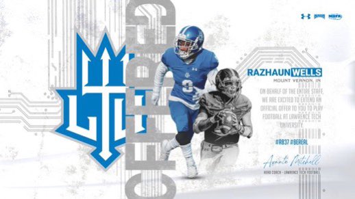 Razhaun Wells (@razhaunwells) on Twitter photo Blessed to receive my first ever offer from <a href="/LTU_FB/">LTU Football</a> 🙏🏾. Thanks to <a href="/CoachBeckham/">Coach Beckham</a> and <a href="/ecard6568/">Ed Carducci</a> for giving me the opportunity to play at the next level. Can not explain how I’m feeling right now! Blessed to receive my first ever offer from <a href="/LTU_FB/">LTU Football</a> 🙏🏾. Thanks to <a href="/CoachBeckham/">Coach Beckham</a> and <a href="/ecard6568/">Ed Carducci</a> for giving me the opportunity to play at the next level. Can not explain how I’m feeling right now!