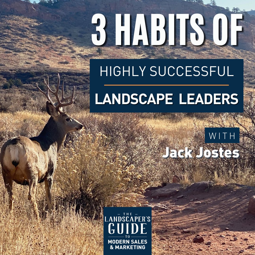 Many successful landscaping company owners are great at landscaping 🌳. However, the ones who run truly great organizations with thriving teams (&amp; creating profit &amp; growth) are investing in personal development. 

Hear more on this in today's episode: ramblinjackson.com/podcast