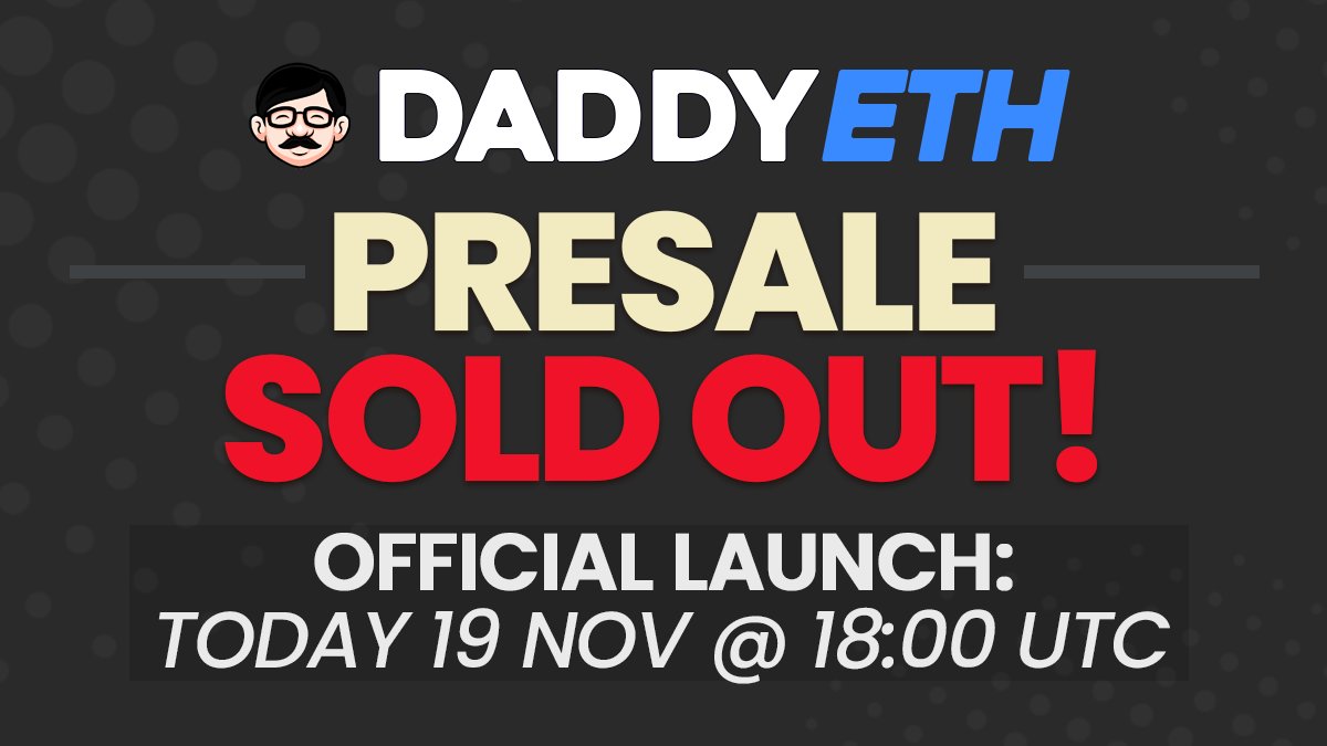 DaddyETHbsc's tweet photo. Presale SOLD OUT in 10secs!!! 

buy on Pancake:
https://t.co/mZdULfVhpY
buy on Poocoin: https://t.co/8z9onFyjF4

Contract:
0x37b6d248ed24b1cba56705ce7b75d76068cb8a4a
#BSC  #BSCGem https://t.co/sGxtAA68hc