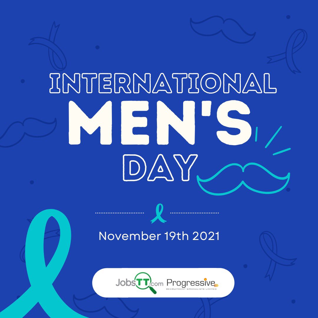 JobsTandT's tweet photo. Happy International Men's Day π
...
The men on our team have and continue to display honor, resilience and respect!
...
We're happy to celebrate them today! π₯³
#jobstt #progressiverecruitment https://t.co/j54eTber0E