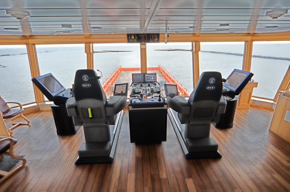 edisonchouest's tweet photo. ECO affiliate MT is a U.S.-based company dedicated to providing superior vessel control and communications solutions from large offshore specialty vessels, accommodation vessels, and wind-field supply vessels to smaller tug boats and luxury yachts.
#DP #bridgesystem #MT https://t.co/1kzaWXn5AW