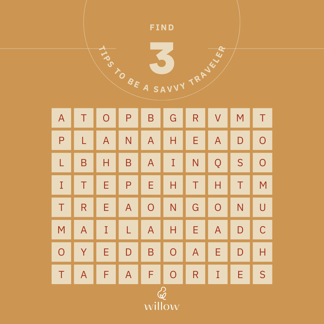 willowpump's tweet image. We’ve got three traveling tips for traveling with the family this season hidden in the puzzle, but even more from our experts on the blog: bit.ly/3nqBnhV