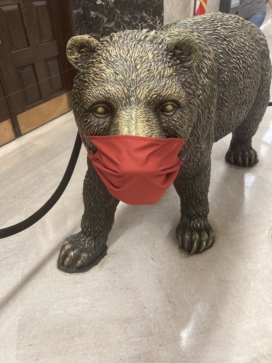ASM_Irwin's tweet photo. It’s a beary sad day. While @BacteriaBear may have survived through the height of COVID, tough budget years, and three Governors, even solid gold 800lb bears need to hibernate #caleg https://t.co/UwN9g2Re9Y