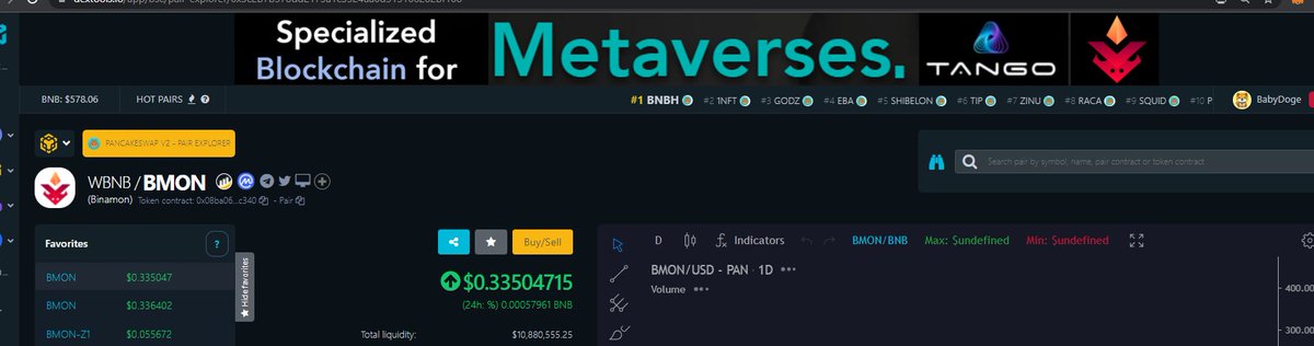 TANGO - Specialized Blockchain for Metaverses tweet media