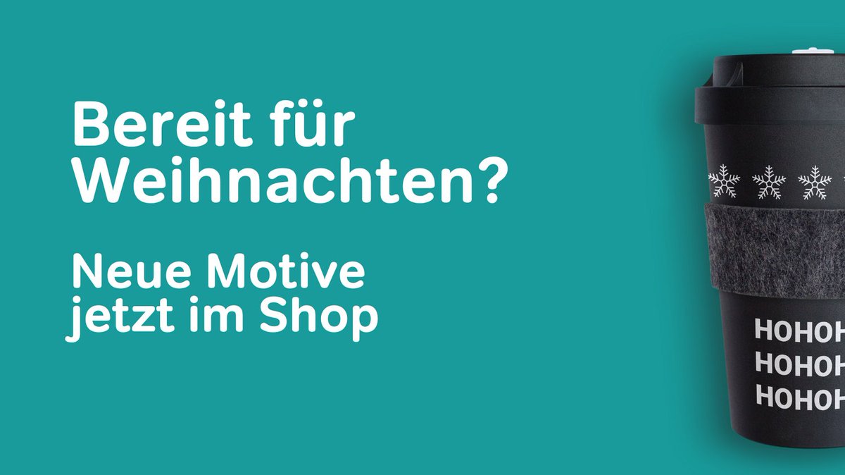 hey_bico's tweet photo. Ab heute findet ihr unsere neuen Weihnachtsbecher im Shop 🎅 Hohoho

#heybico #21GCO2 #Ortenau #Sasbach #Schwarzwald #Mehrwegstatteinweg #Weihnachtsgeschenke https://t.co/Vknmt8HpGJ