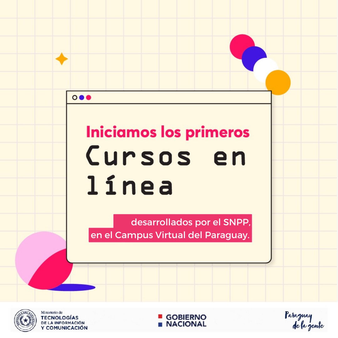Miticpy's tweet image. 💻¡Nuevos cursos disponibles!
Bienvenidos al Programa &quot;Digitaliza-T&quot;

Transformación Digital para emprendedores.

Iniciamos los primeros cursos en línea de este programa el lunes 22 de noviembre. 

➡️Link de inscripción: forms.gle/ekrYG8CYh8VGZb…