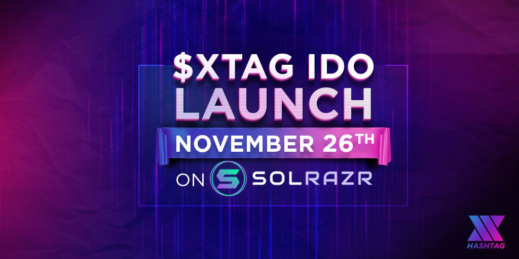 xhashtagio's tweet photo. We still have 2 more days to confirm your participation in our IDO with @Solrazr_App. To accommodate the new KYC dates, we have moved our IDO to 26th November. 

Check out more here in the IDO Section ->
https://t.co/LyA7gRBYL2 https://t.co/tm0C35HmQo