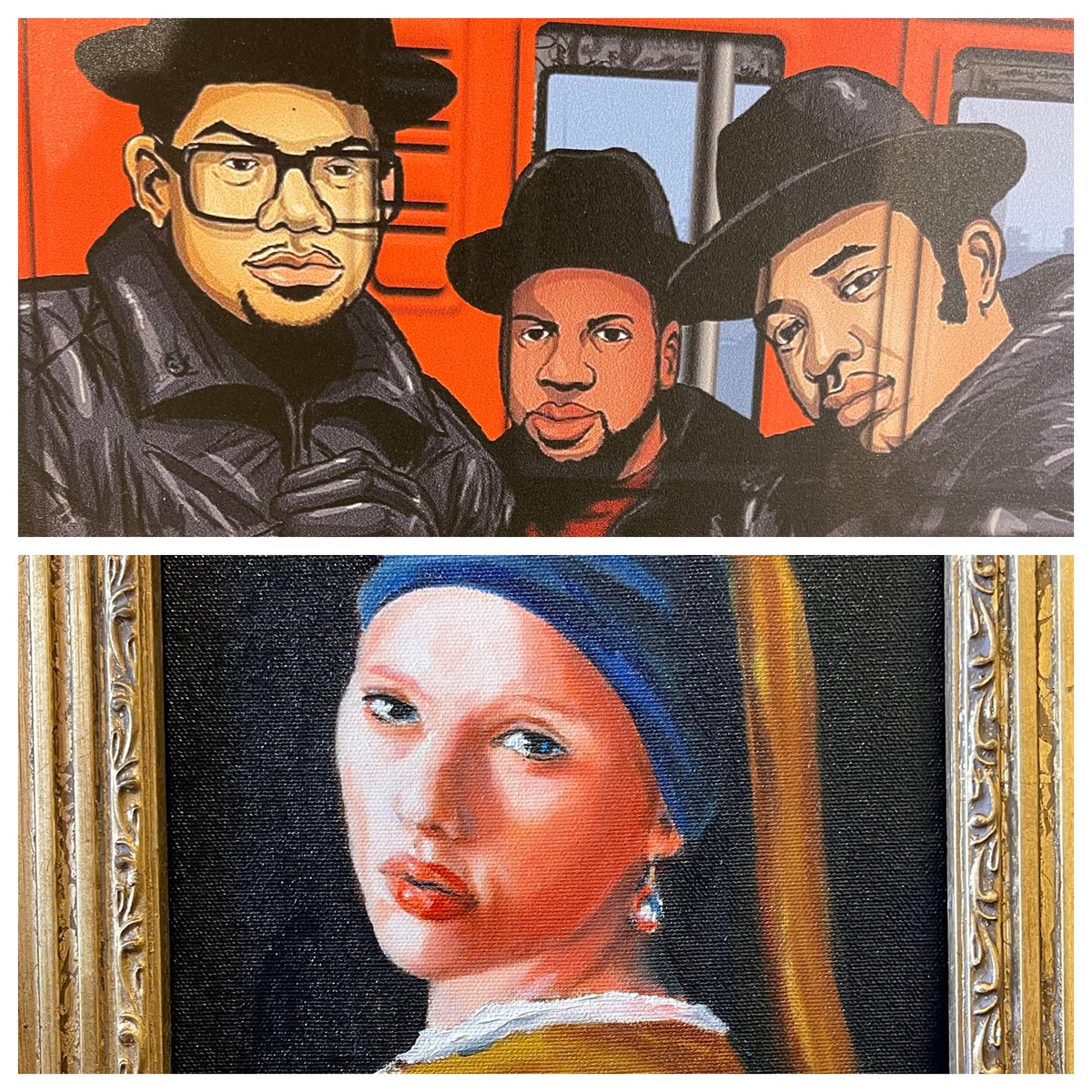 CACColumbus's tweet photo. OPENING TONIGHT! Join us as we celebrate Brian Riegel's "Out of Tunes" (top) and Steven Riggs "THE HUMAN FACTOR" (bottom) tonight at the Cultural Arts Center from 6-8PM! 
.
.
.
#caccreates #614 #614art #614artists #artmakescolumbus #columbusmakesart #fridaynight #artopening https://t.co/Mg0B1FpICl