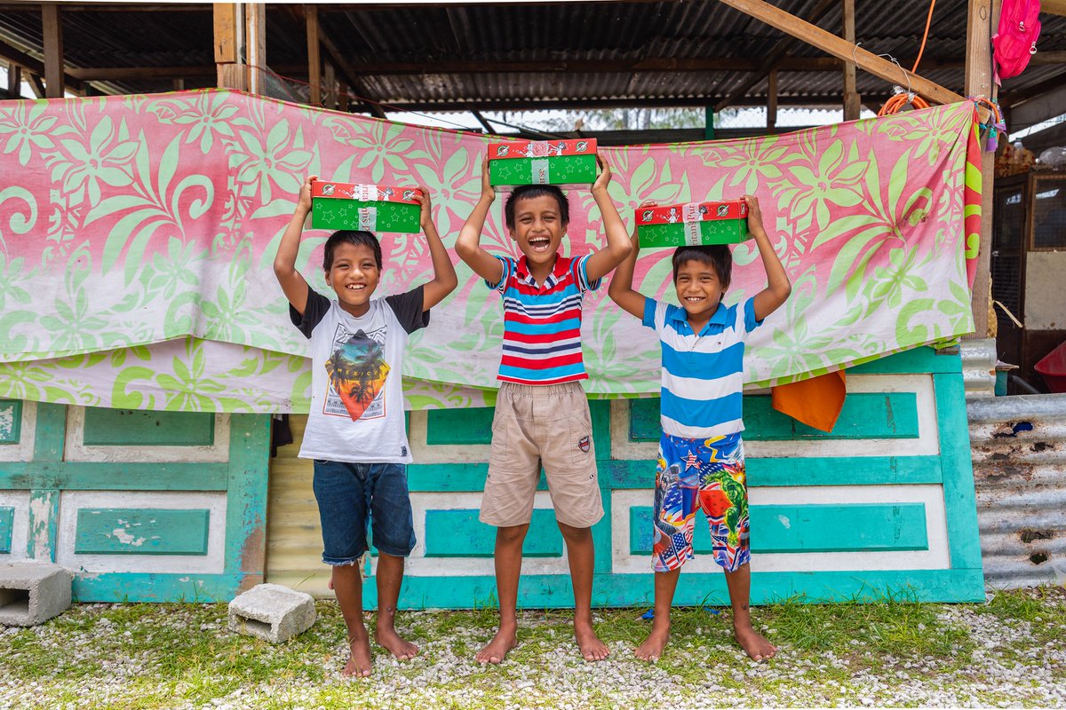 OCC_shoeboxes's tweet photo. We deliver Good News &amp; great joy to millions of children around the world through shoebox gifts &amp; Jesus' love. Join us in prayer for each of these children, as they receive this tangible expression of God's love.

It's not too late to pack a shoebox! https://t.co/YTbPu75o9K https://t.co/bLWbtAPLTt