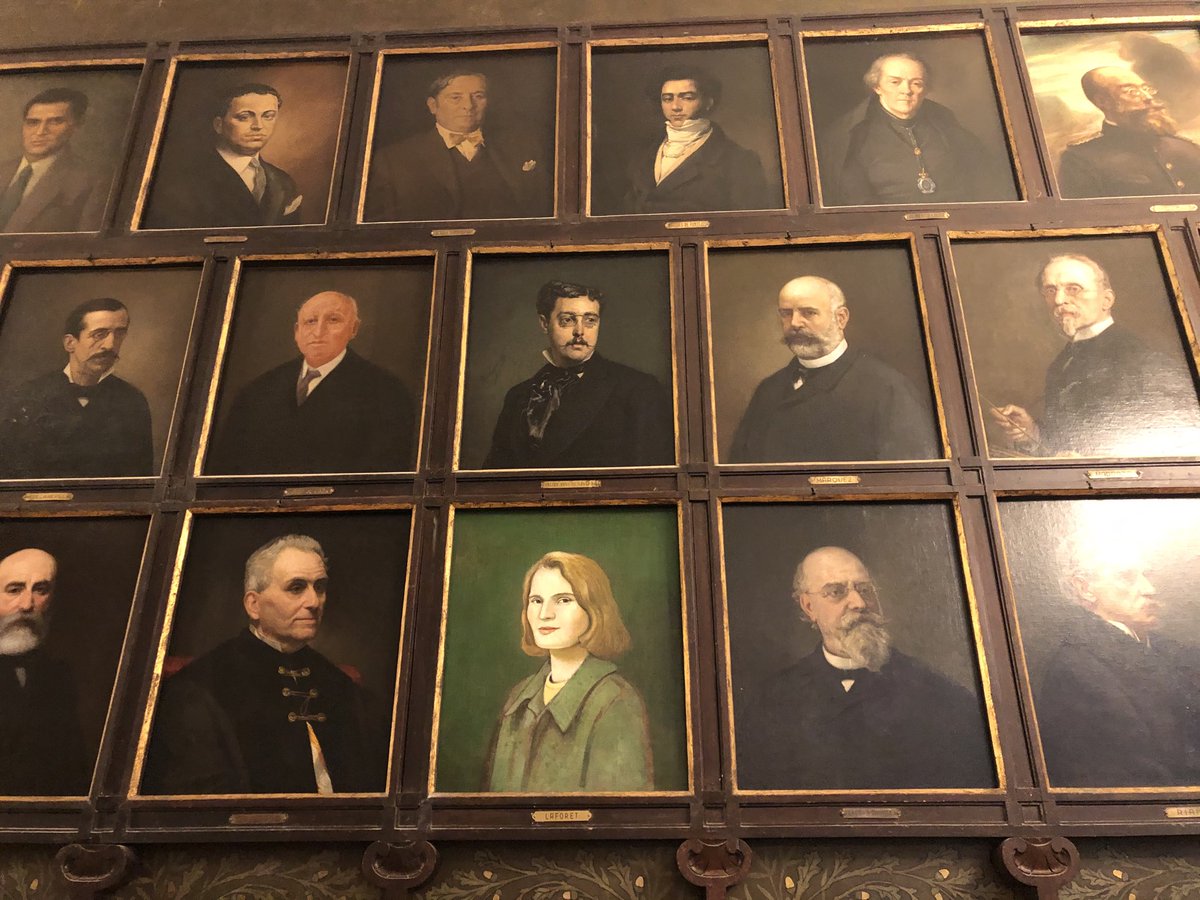 ETresmolins's tweet photo. Carmen Laforet, la segunda mujer en tener retrato en el Ateneo de Madrid, desde hoy. https://t.co/lfKJ7282NR