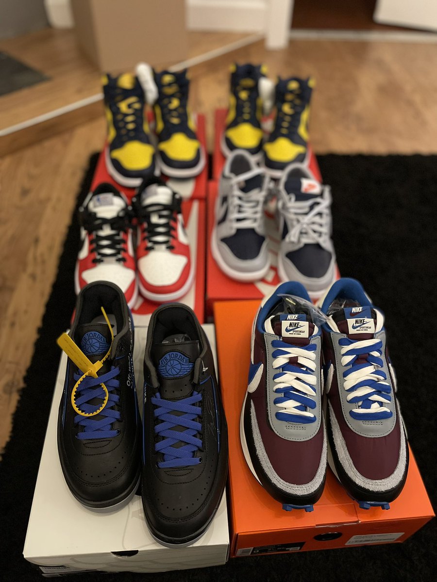 Just a few pairs landed from last weeks cook shout out to @TheMobileBot @_secured @CloverProxies @Lucky_AIO @GrassProxies 🔥⚡️🔥