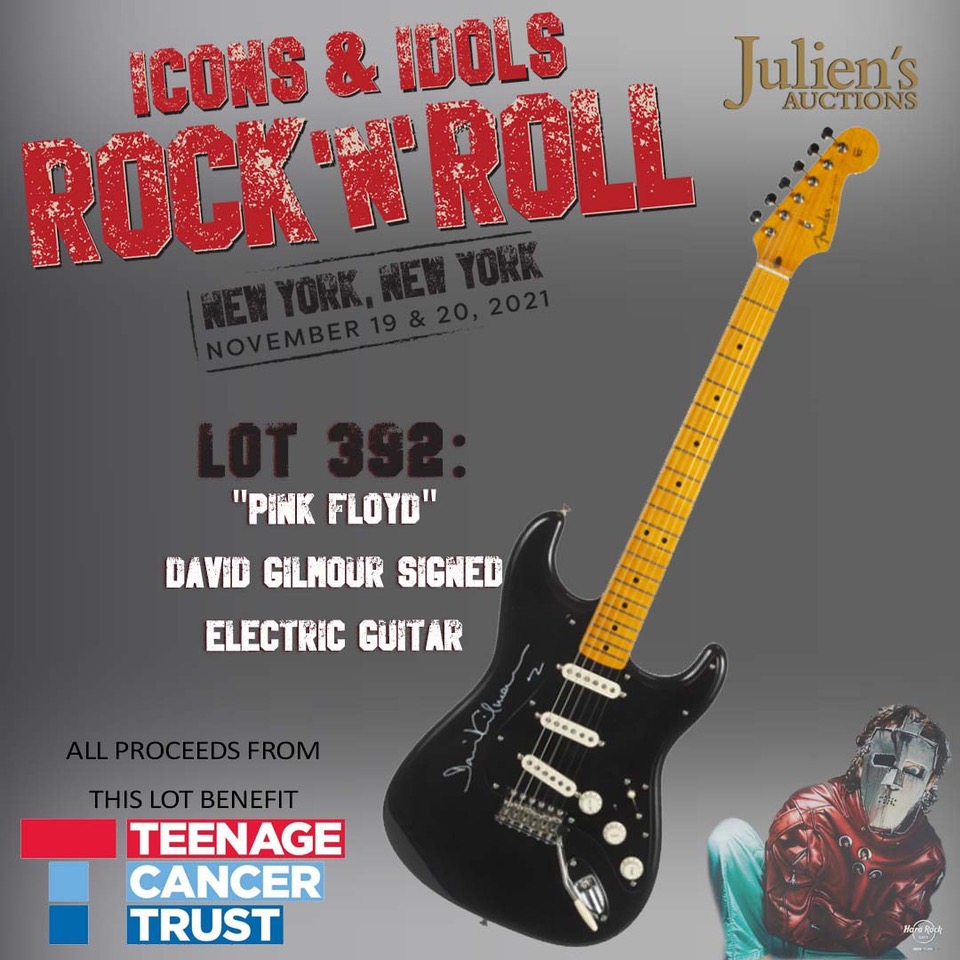 David Gilmour on Twitter "Please support TeenageCancer by bidding on