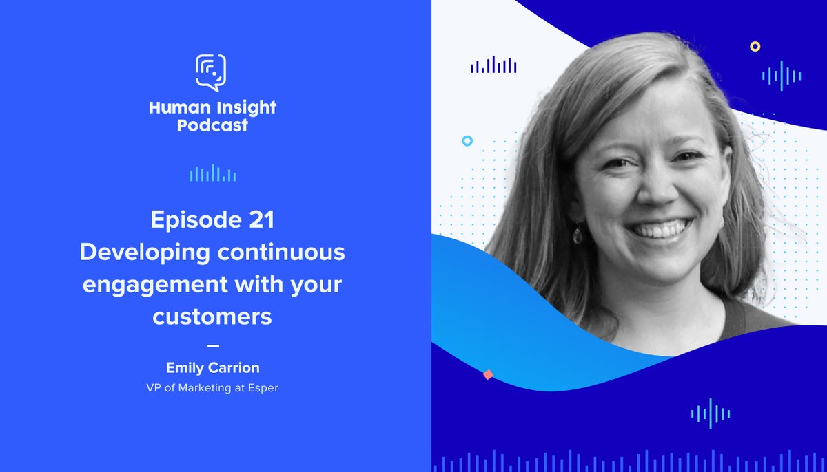 On Episode 21 of the Human Insight Podcast, <a href="/janelle_estes/">Janelle Estes</a> and <a href="/Emily_Carrion/">Emily Carrion 🦋</a> discuss why startups should prioritize getting customer feedback. Listen now on your favorite podcast platform, or on our website. okt.to/rSJ9Ix