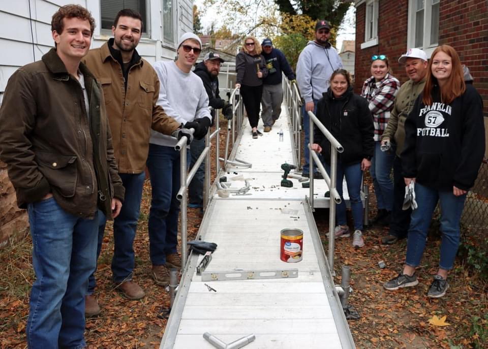 It’s extremely exciting to meet new people, hear their stories, and become inspired! That’s exactly what happened when I met <a href="/gregschneider24/">Greg Schneider</a>. He founded <a href="/OperationRamp/">Operation Ramp It Up</a> and began building ramps for veterans in 2014. Keep inspiring folks my friend! #DeliverWhatMatters