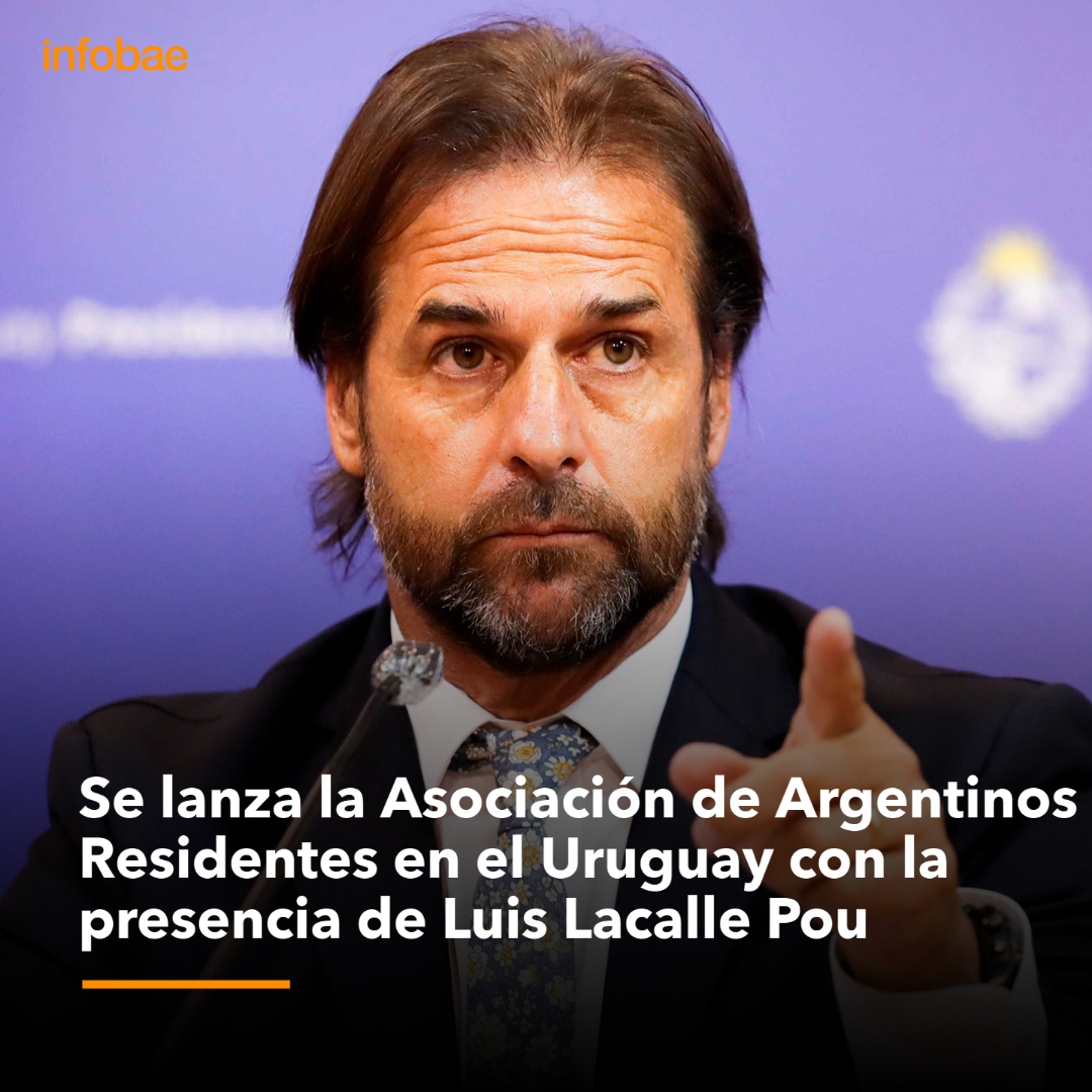 Se lanza la Asociación de Argentinos Residentes en el Uruguay con la presencia de Luis Lacalle Pou | Por Marcelo Gallardo infob.ae/3HETvwI