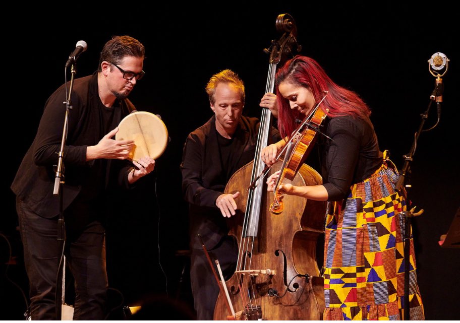 MagellanCorp's tweet photo. When @oldtownschool (one of the finest jewels of #Chicago) put on a sublime show by @RhiannonGiddens, we gathered friends & colleagues for an evening to remember! #MagellanSupportsTheArts #MagellanForGood https://t.co/O81qUFy9kC
