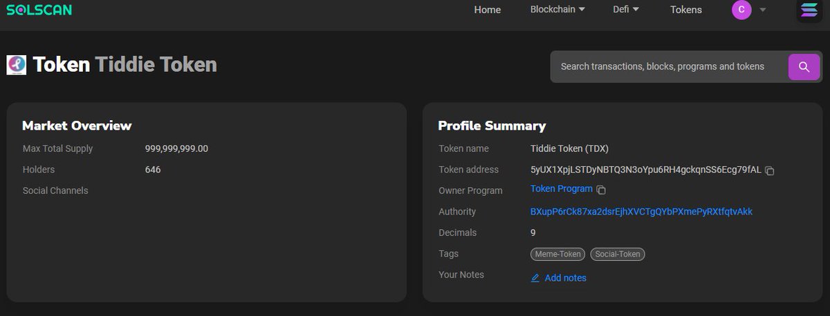 TiddieToken tweet media