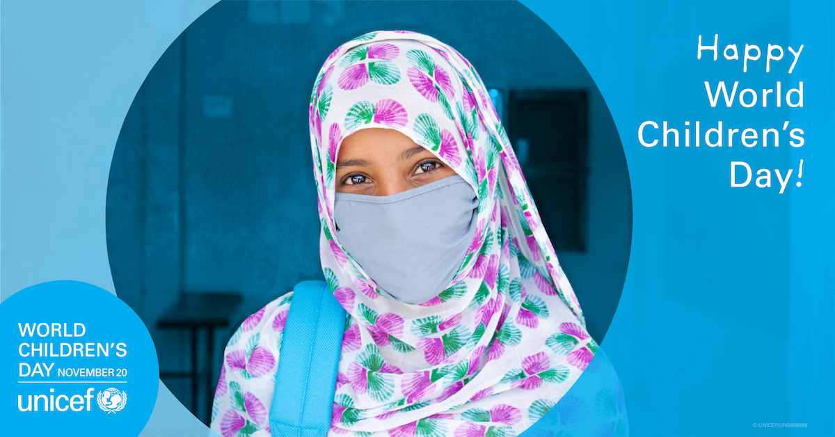 Happy #WorldChildrensDay!

We’re joining <a href="/UNICEF/">UNICEF</a> and the world to celebrate the bright, boundless potential of every child and stand up for their rights.