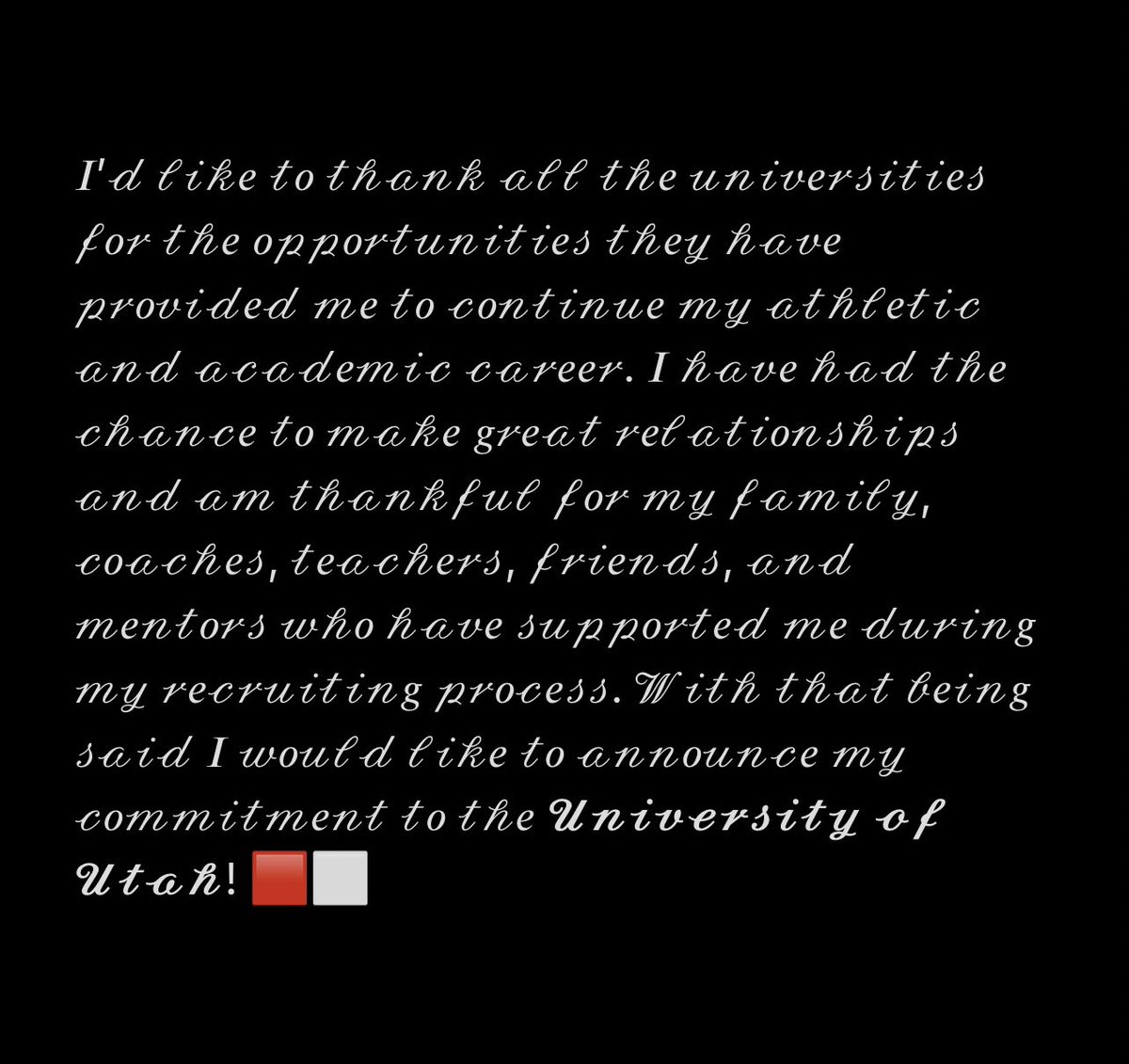 COMMITTED! 🟥⬜️