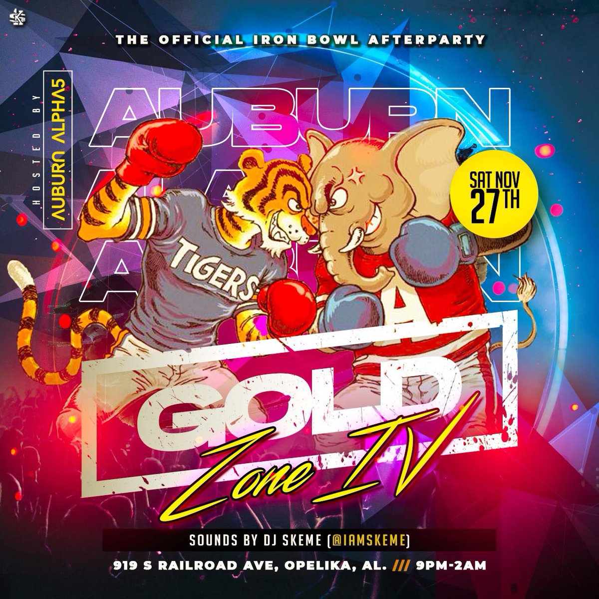 auburnalphas's tweet photo. WHO YA WIT?! 🤪 Providing The ONLY &amp; The LIVEST #IronBowl2K21 AfterMove! 🔥🤧Tailgate &amp; Watch Party Then The Official Afterparty🔥 Going Up All 4 Quarters and Afterwards 😈
•
Sounds by: @iamskeme 🔊
—
#AU21 #AU22 #AU23 #AU24 #AU25 #UA21 #UA22 #UA23 #UA24 #UA25 #IronBowl2021 https://t.co/xBAiAEIVwm