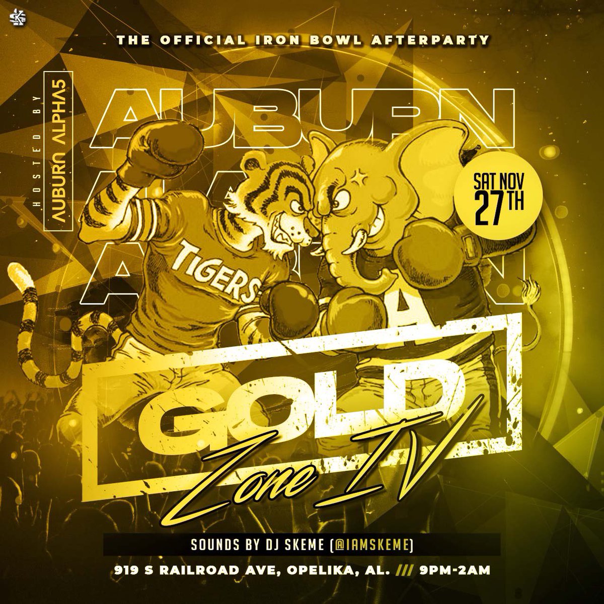 auburnalphas's tweet photo. WHO YA WIT?! 🤪 Providing The ONLY &amp; The LIVEST #IronBowl2K21 AfterMove! 🔥🤧Tailgate &amp; Watch Party Then The Official Afterparty🔥 Going Up All 4 Quarters and Afterwards 😈
•
Sounds by: @iamskeme 🔊
—
#AU21 #AU22 #AU23 #AU24 #AU25 #UA21 #UA22 #UA23 #UA24 #UA25 #IronBowl2021 https://t.co/xBAiAEIVwm