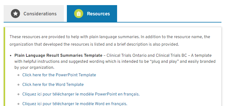 Plain language summaries provided to #participants at the end of a study help participants learn how they contributed to new knowledge. Learn how you can implement #plainlanguagesummaries here: bit.ly/30Ef28b #TalkClinicalTrials